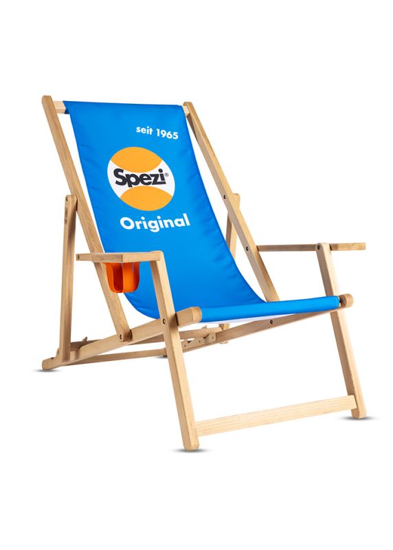 Spezi-Liegestuhl  mit Getränkehalter